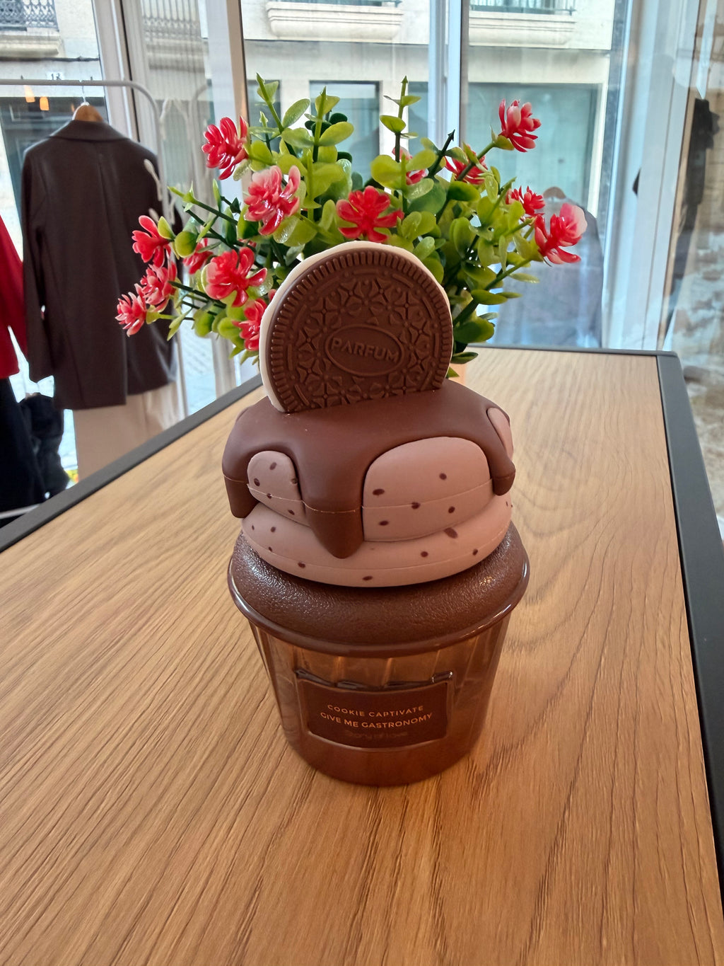 Perfume tapa galleta
