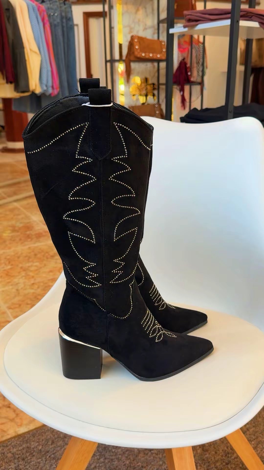 Campera con detalles