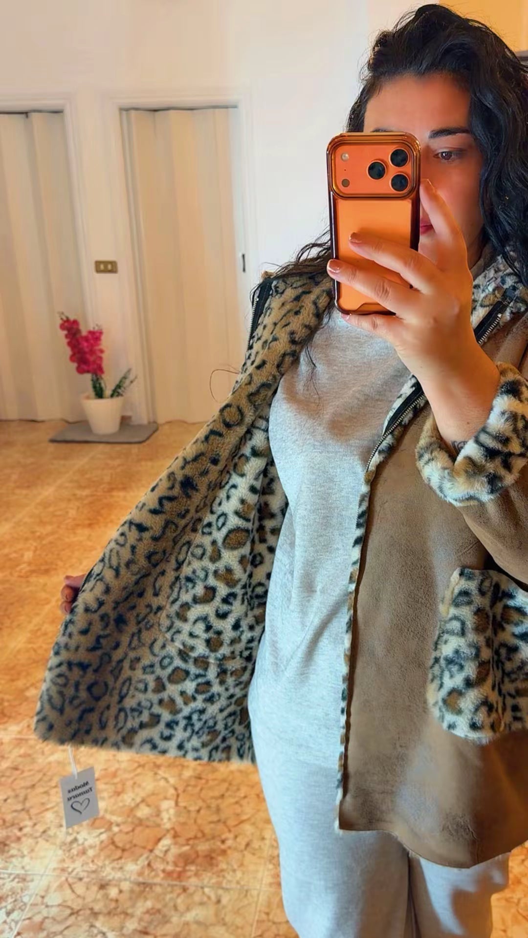 Abrigo leopardo